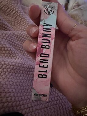 Blend Bunny shade Moody Deep Plum Lip Shade in Square Box